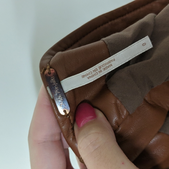 Free People Charli Vegan A-line Skirt - Picture 5 of 5